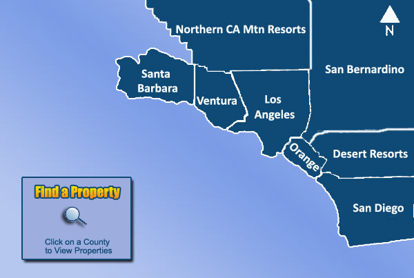 california vacation rentals